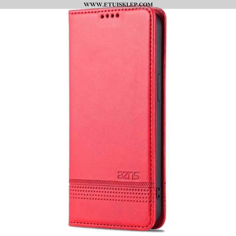 Etui Na Telefon do iPhone 14 Pro Etui Folio Stylizacja Skóry Azns